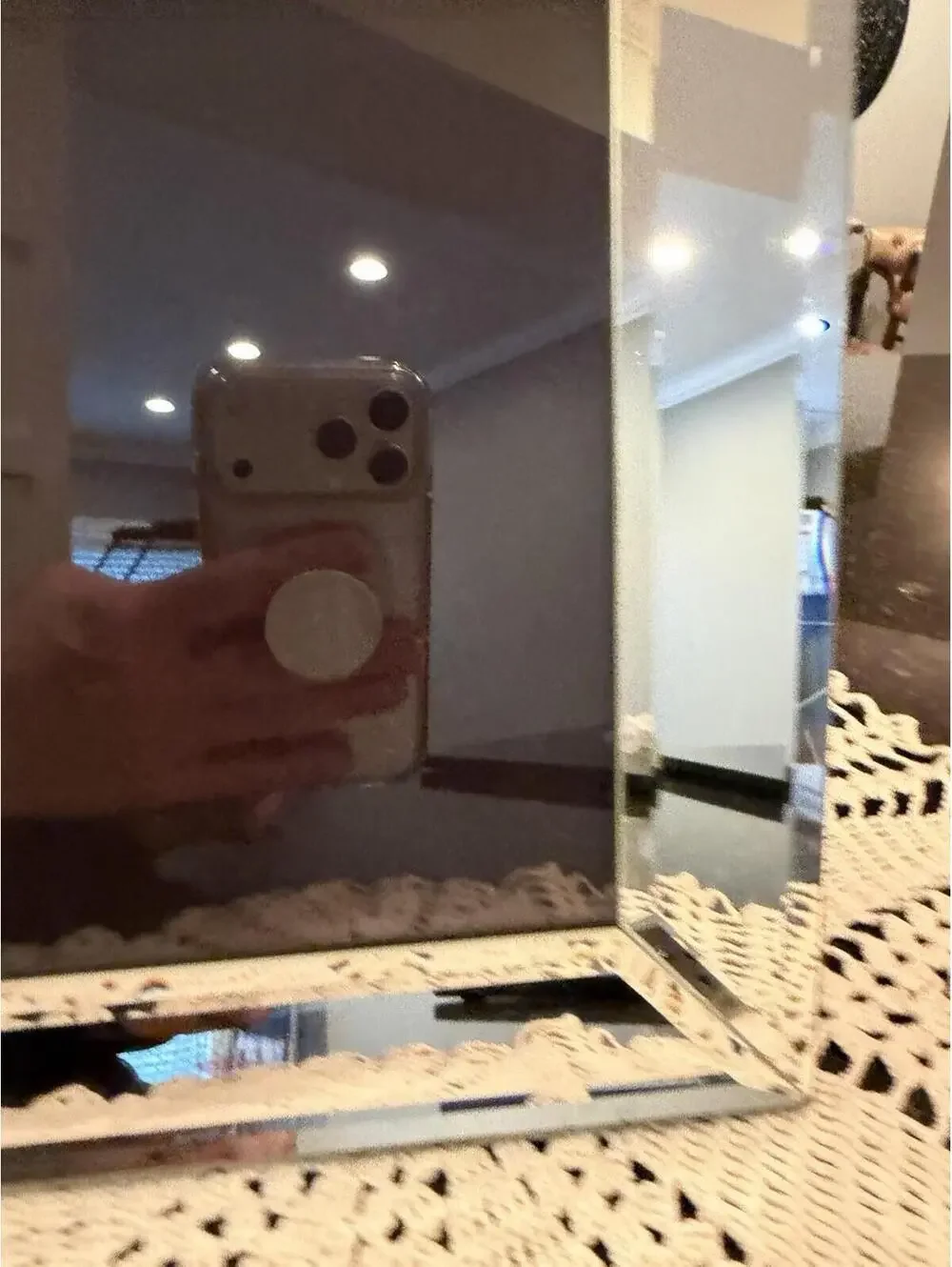 Beveled Mirror Picture Frame By Restoration Hardware 5X7 Picture
